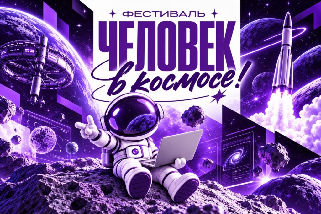 Приглашаем на фестиваль «Человек в космосе!» в рамках НТО Юниоры
